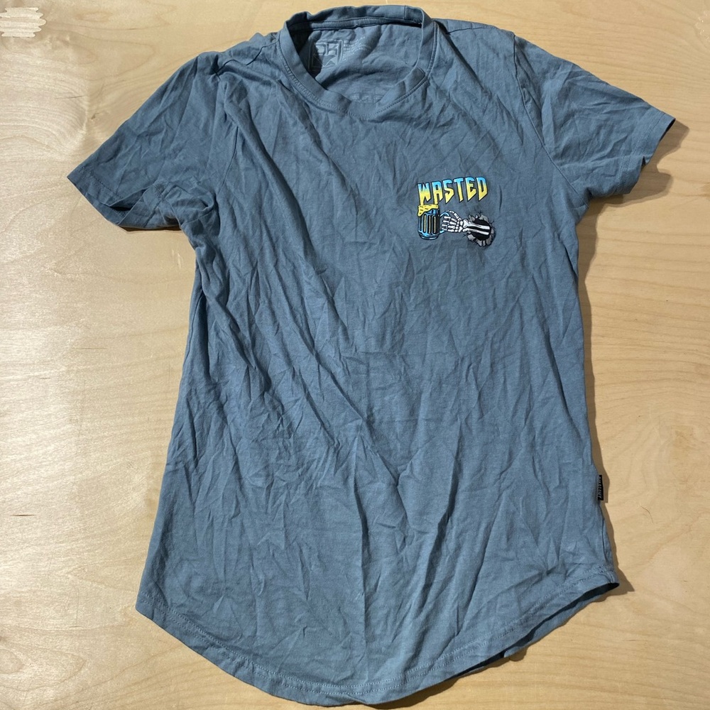 Dikotomy Blue Graphic T-Shirt for Men Medium (NJ)